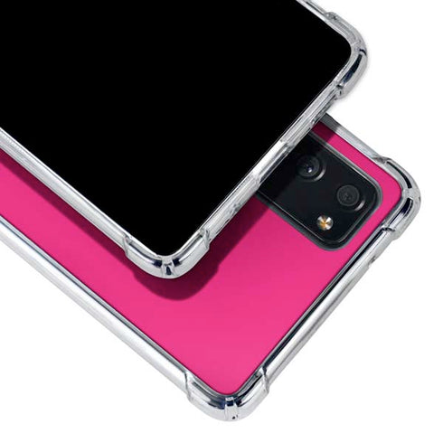 HOT Pink Solid Galaxy S20 FE Clear Case